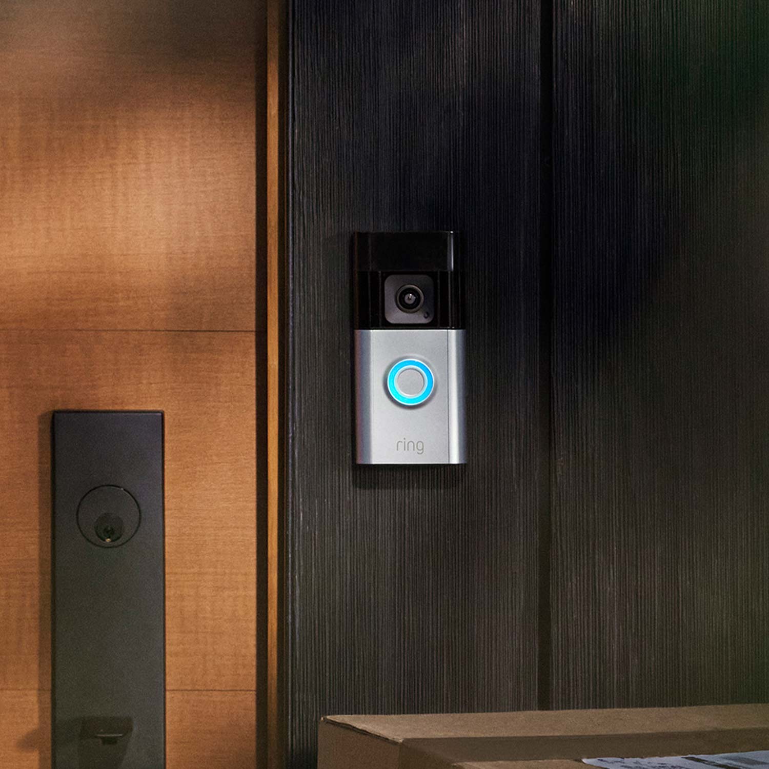 Ring Battery Doorbell Pro detecting motion on a front porch