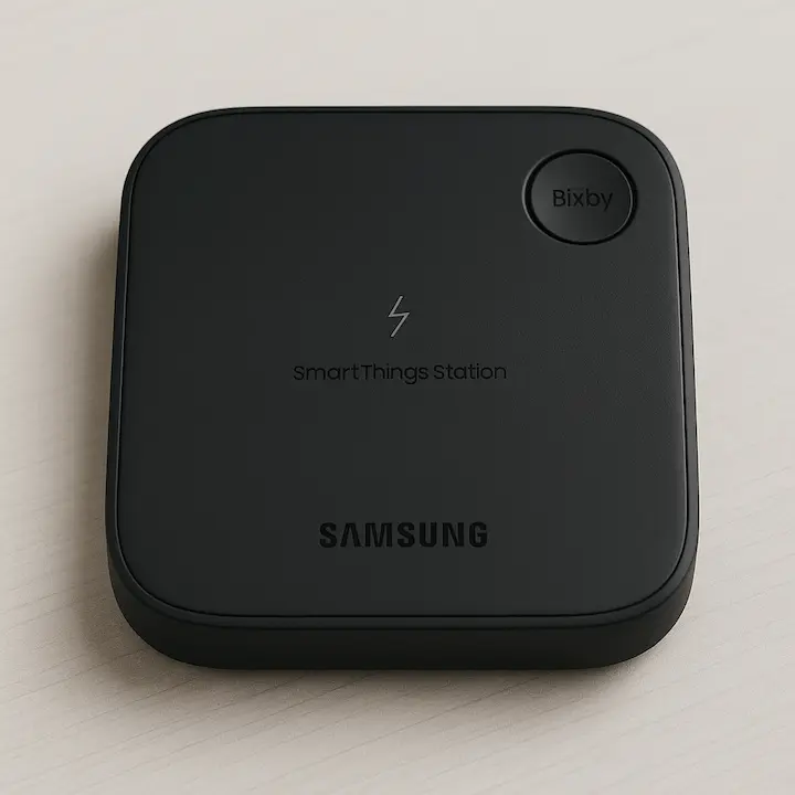 Samsung SmartThings Station for voice-controlled living room automation