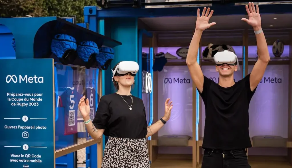 Meta Quest 2 entry level VR gaming headset