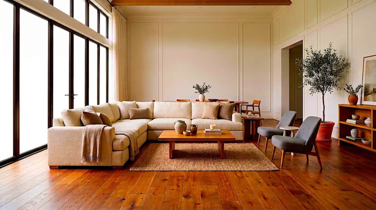 beginner decorating mistakes rug too small for living room