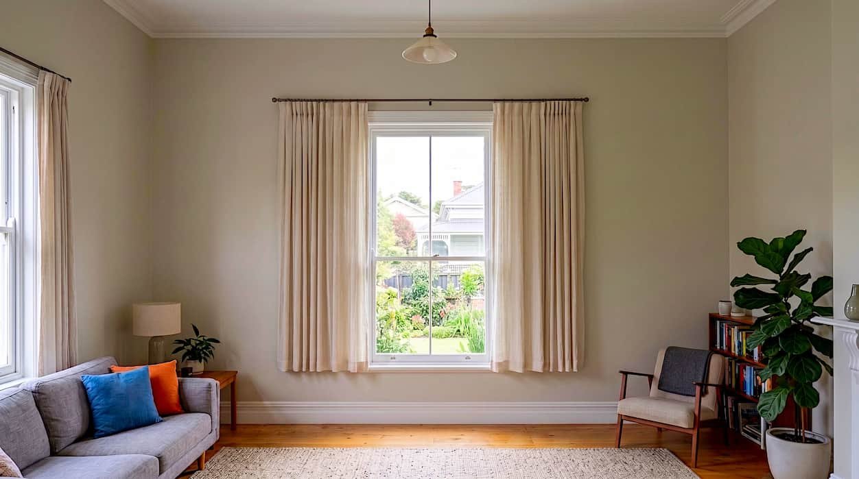 curtains hung too low above window frame mistake